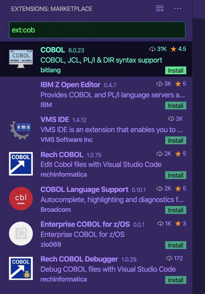 COBOL入门教程