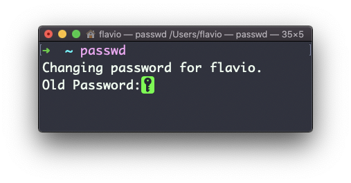 Linux passwd命令