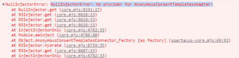 Angular 应用里 NullInjectorError - No provider for XX 错误的一个场景和分析过程