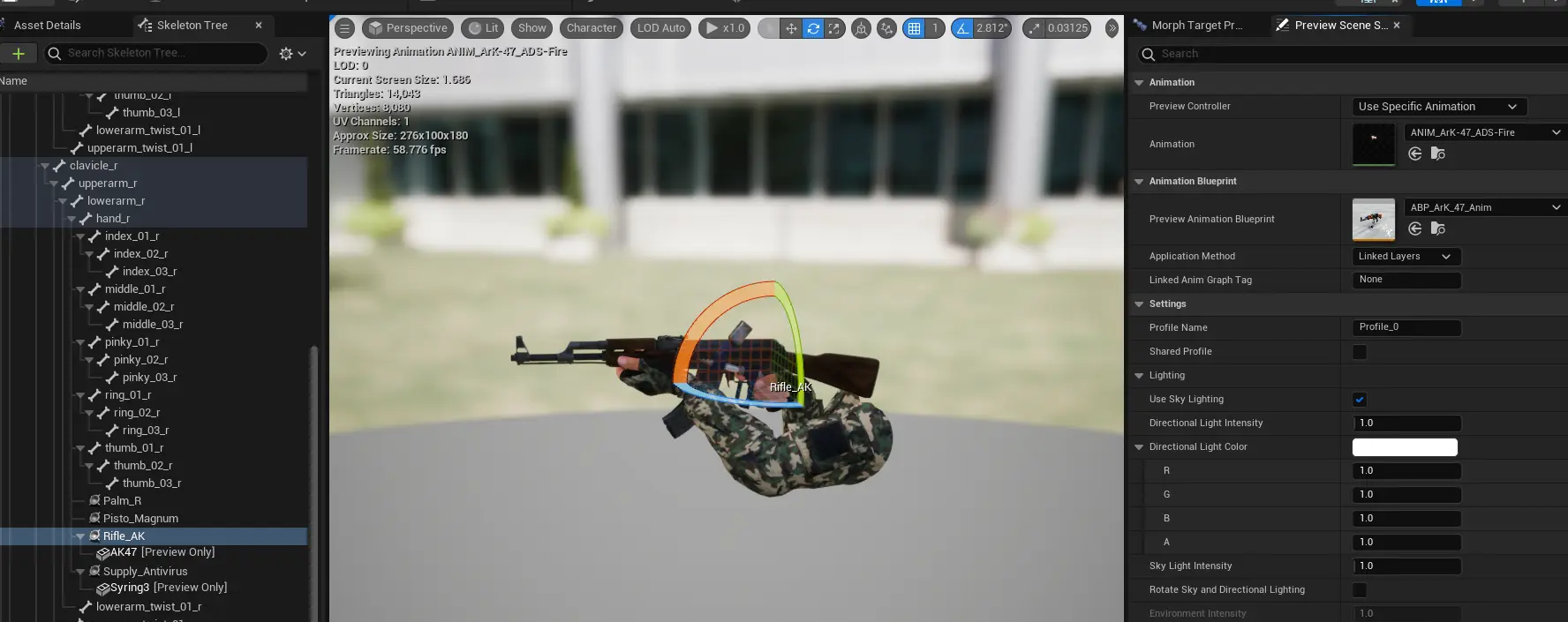 UE5 FPS 游戏开发：装备 AK47 自动步枪