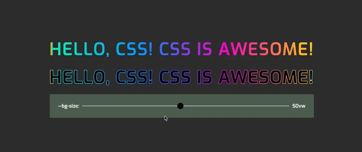 CSS Tips：连续动态渐变